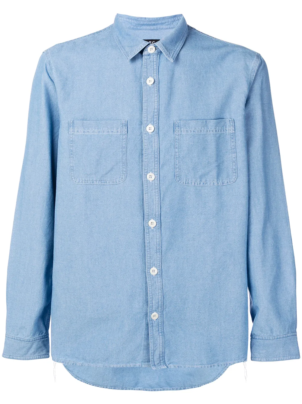 A.P.C. джинсовая рубашка