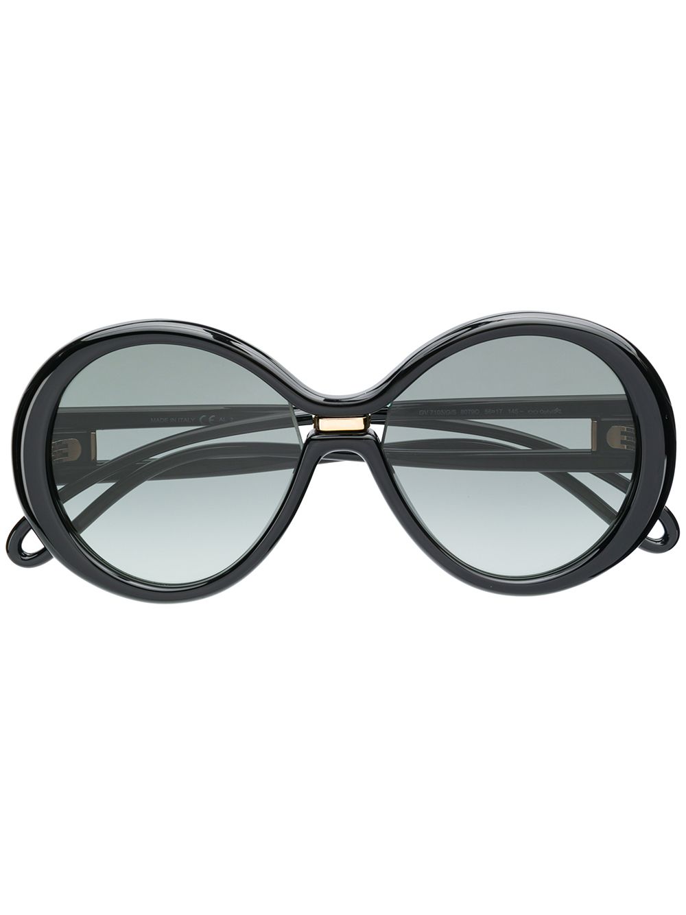 фото Givenchy Eyewear солнцезащитные очки в массивной круглой оправе