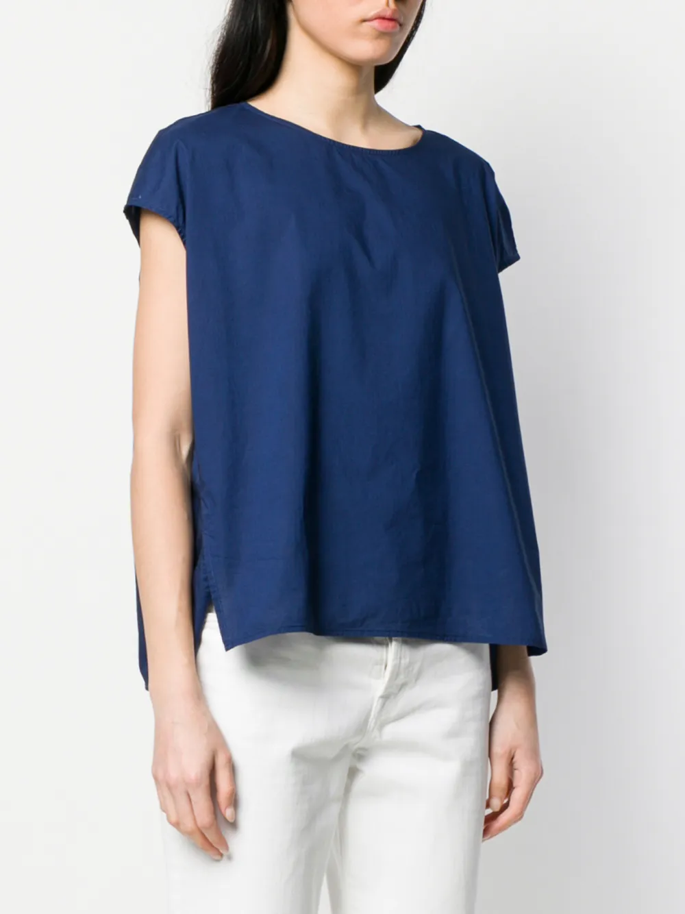  Woolrich Oberteil Mit Rundem Ausschnitt   Blau 