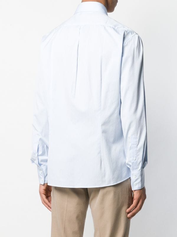 Brunello Cucinelli spread-collar Cotton Dress Shirt - Farfetch