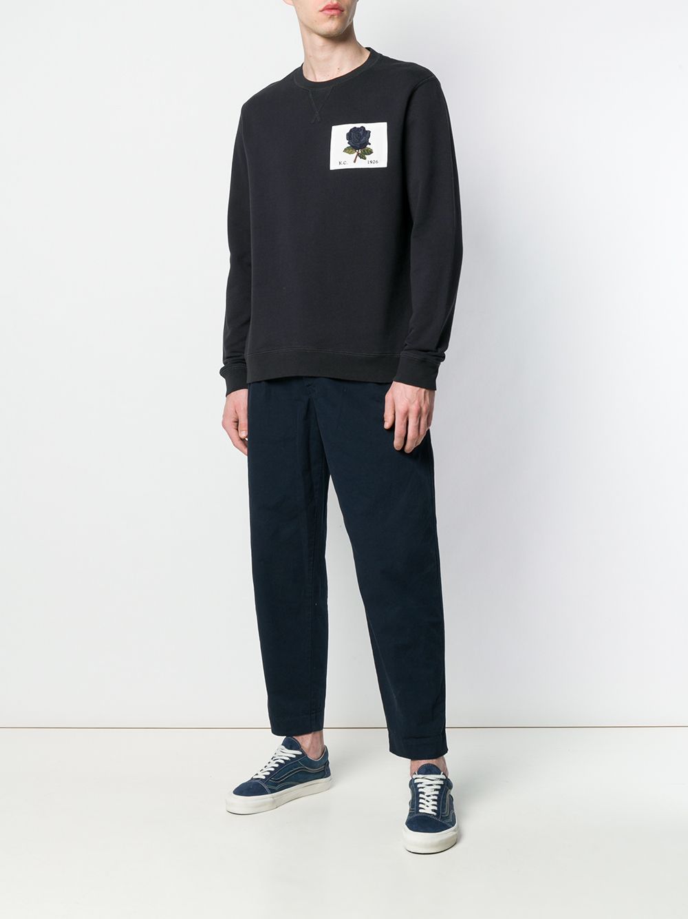 Kent and 2024 curwen black sweatshirt