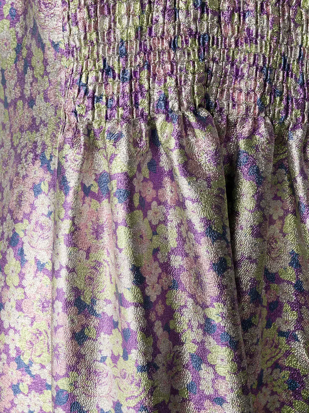 Stella McCartney Avondjurk met bloemdessin Paars