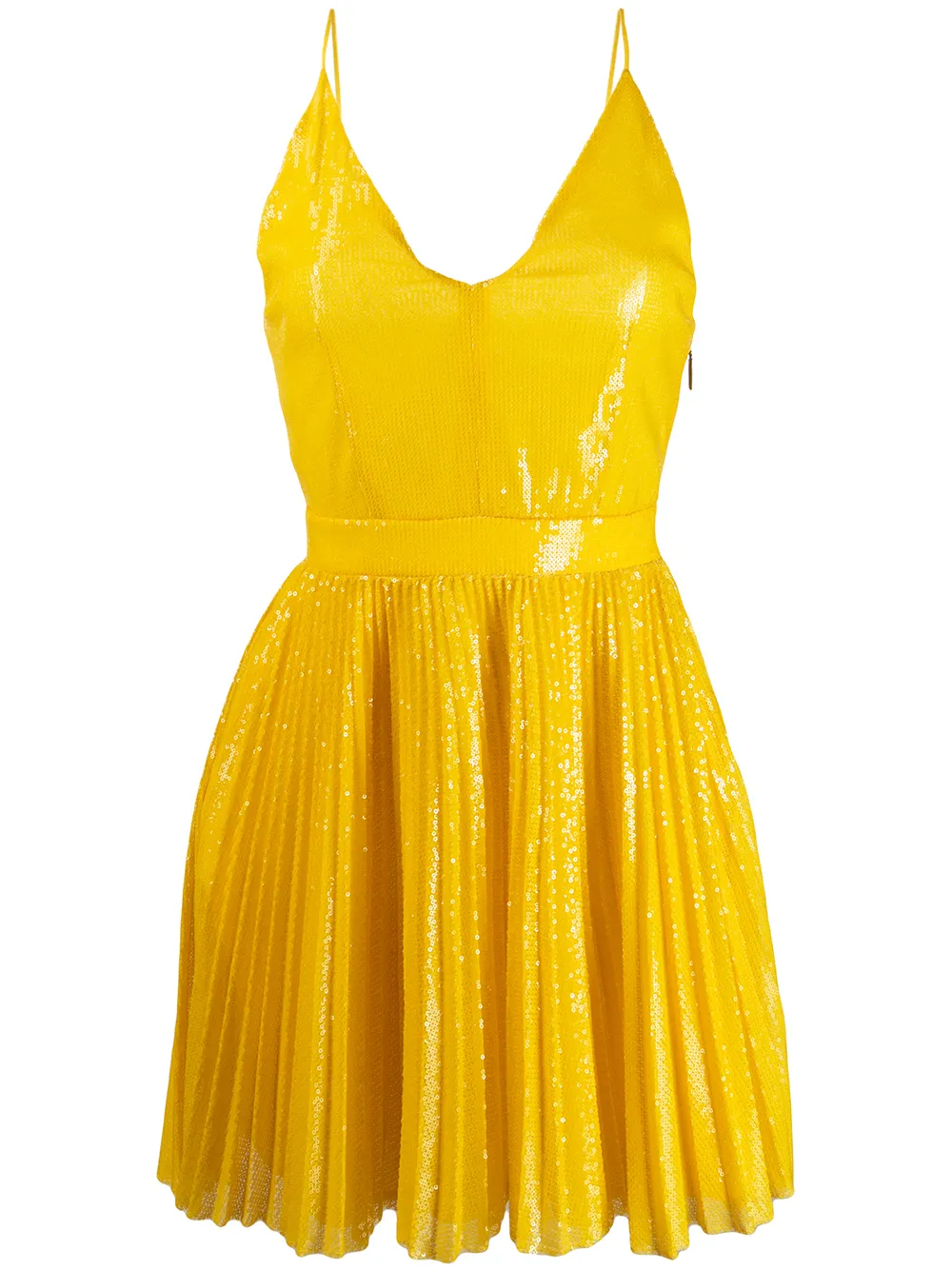 short pleated dress