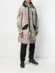 Stone Island Shadow Project معطف كاجوال بغطاء رأس وطبعة