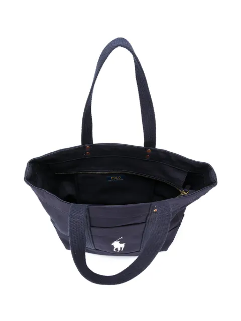 Ralph Lauren Kids Embroidered Logo Tote Bag Farfetch