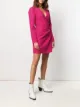 MSGM فستان قصير بتصميم مربوط