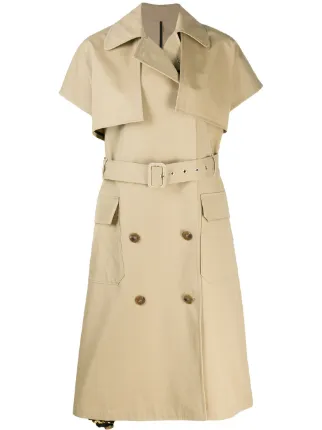 short sleeve trench coat