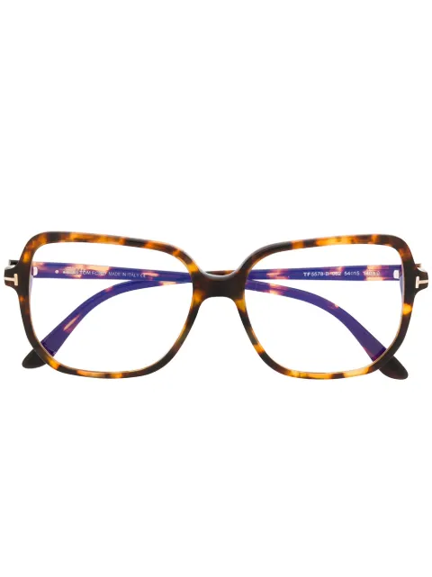TOM FORD Eyewear oversized frame glasses