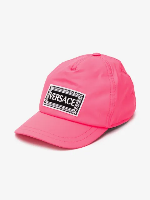 Versace Kids Baseballkappe mit Logo-Patch