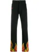 Image 1 sur MSGM jean droit imprimé