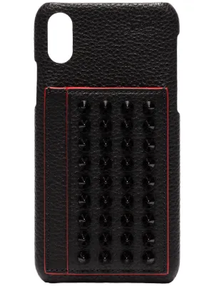 Prada Saffiano Leather iPhone 16 Pro Max Case | Black | FARFETCH TH