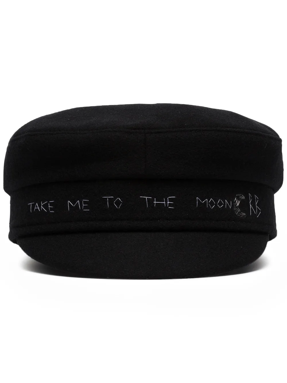 

Ruslan Baginskiy Moon baker boy hat - Black