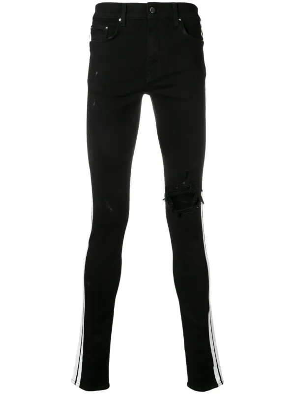 amiri broken track jeans