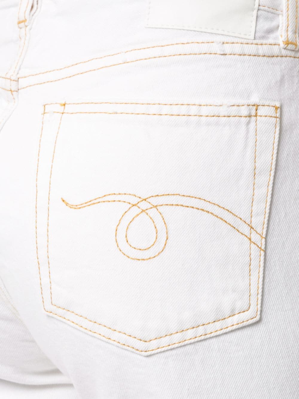 Shop R13 Kick Fit Jeans In White