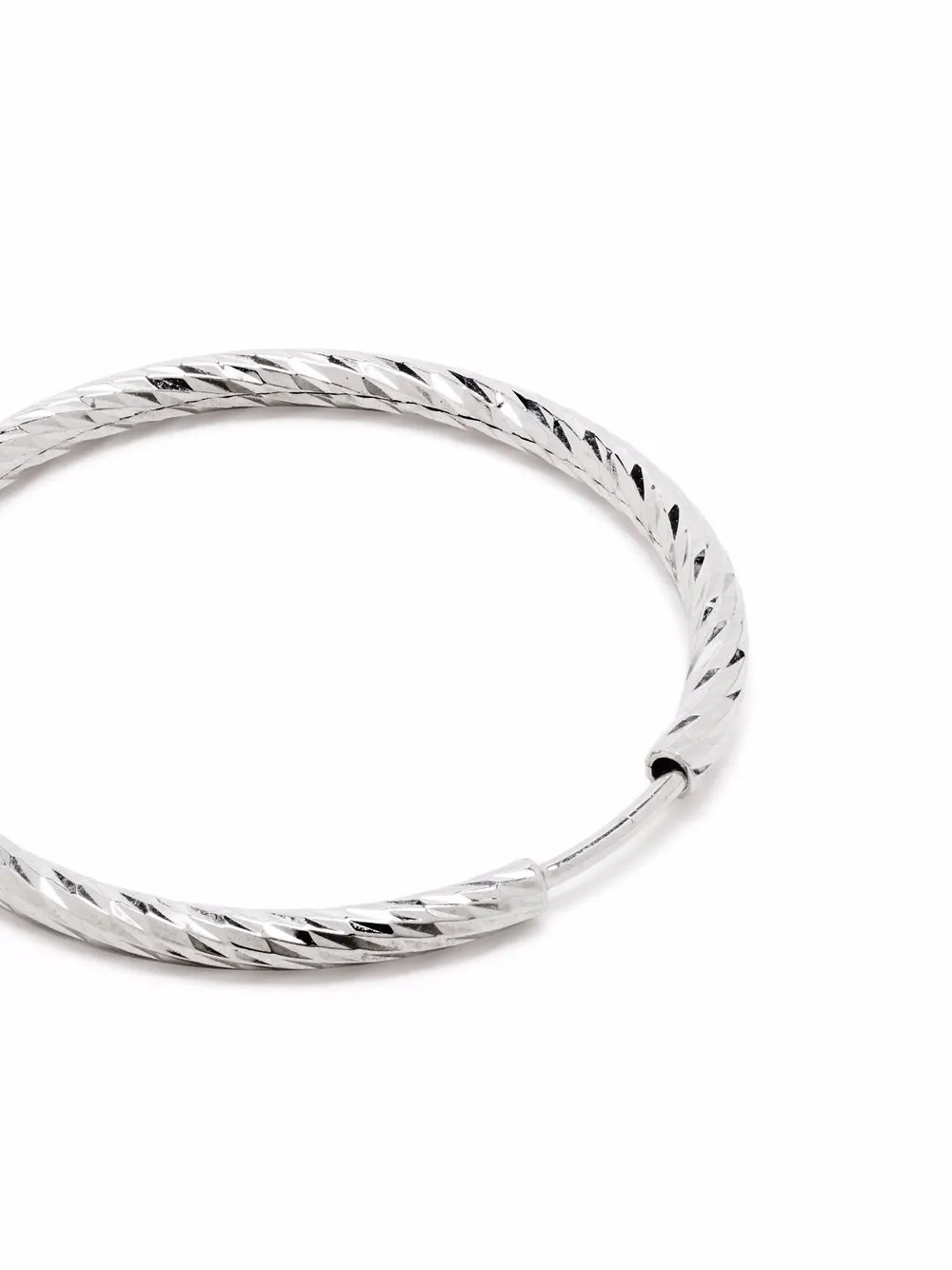 Maria Black Orecchino a cerchio Alba in oro bianco 14kt | Image 8