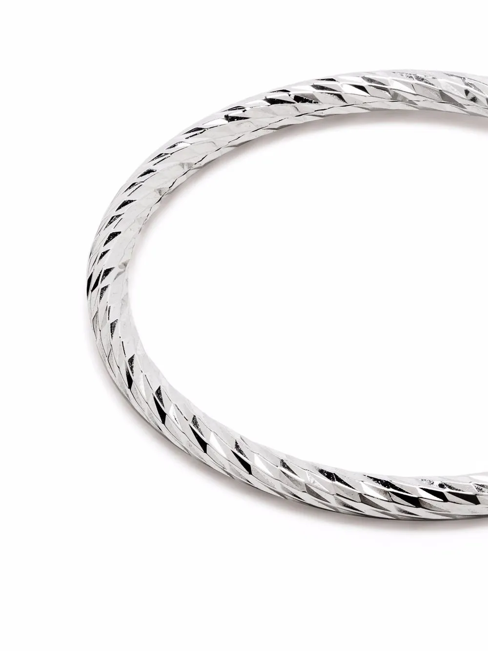 Maria Black Orecchino a cerchio Alba in oro bianco 14kt | Image 6