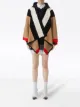 Burberry striped cape