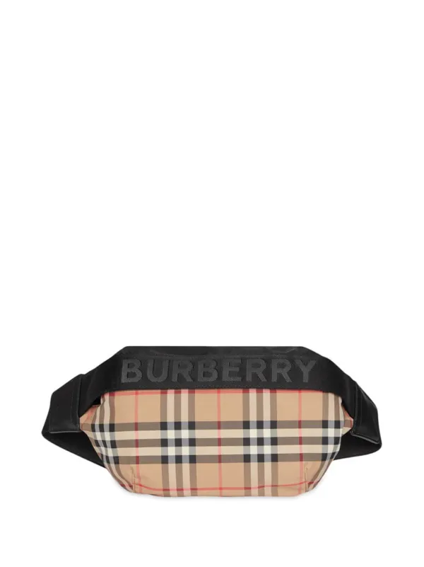 burberry vintage check belt bag