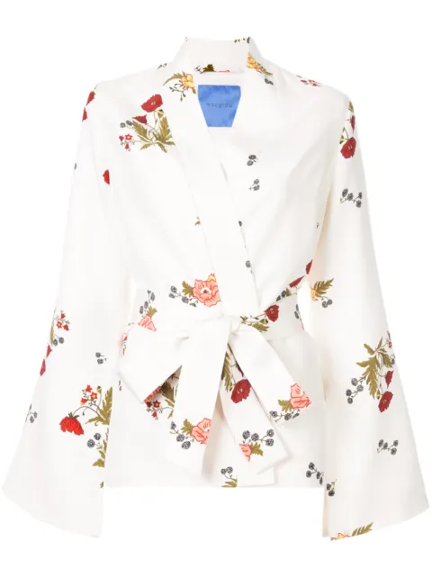 Macgraw Cognac robe coat