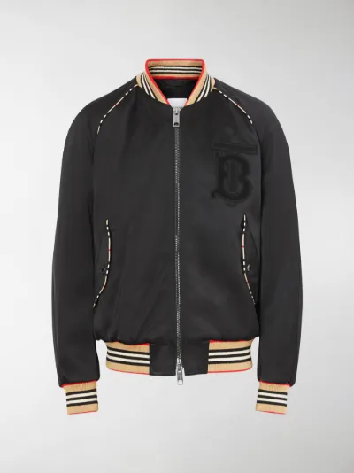 Burberry Icon Stripe Detail Monogram 