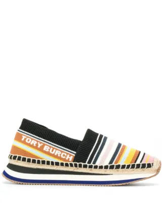 tory burch striped espadrilles