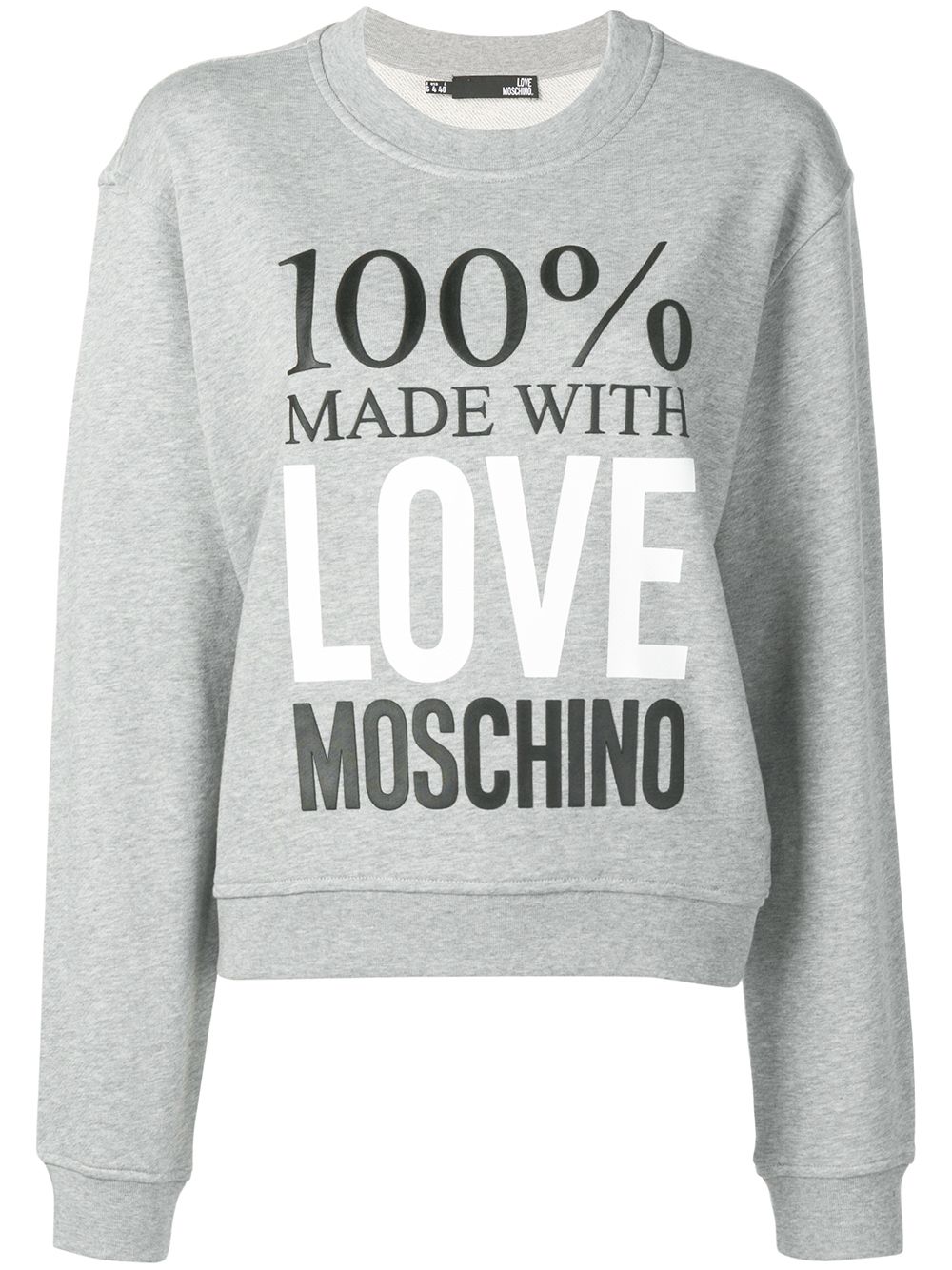 фото Love Moschino толстовка Made with Love