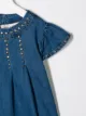 Alberta Ferretti Kids studded denim dress