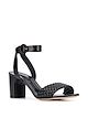 Image 2 of Casadei woven strap sandals