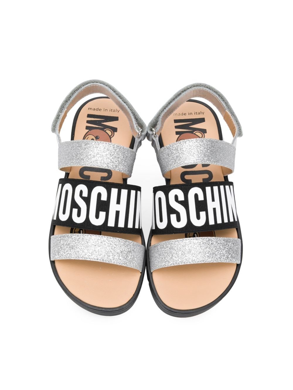 фото Moschino kids сандалии с блестками