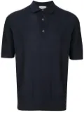 John Smedley basic polo shirt - Blue