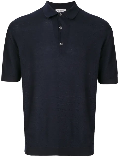 John Smedley basic polo shirt