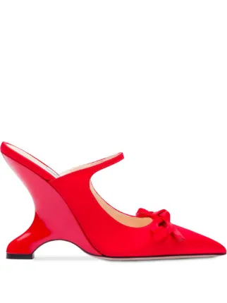Prada Sapato De Cetim - Farfetch
