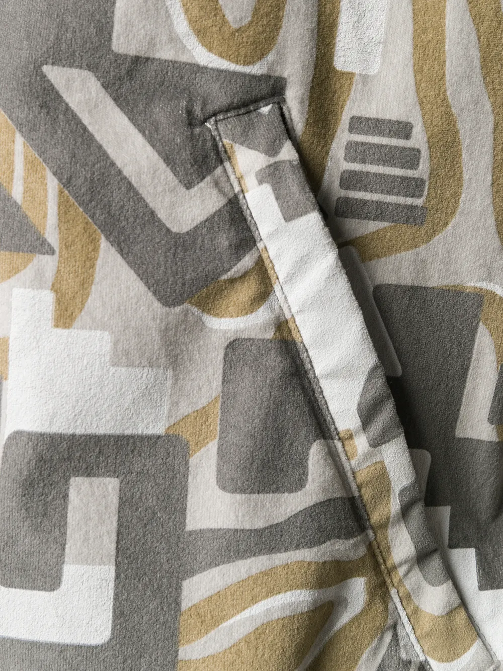 Napa By Martine Rose Sportjas met geometrische patroon Grijs