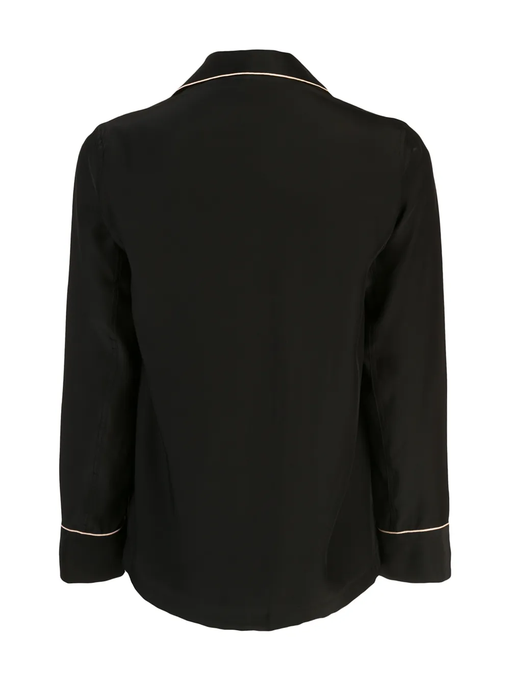 Kiki de Montparnasse Pyjamatop met contrast - Zwart