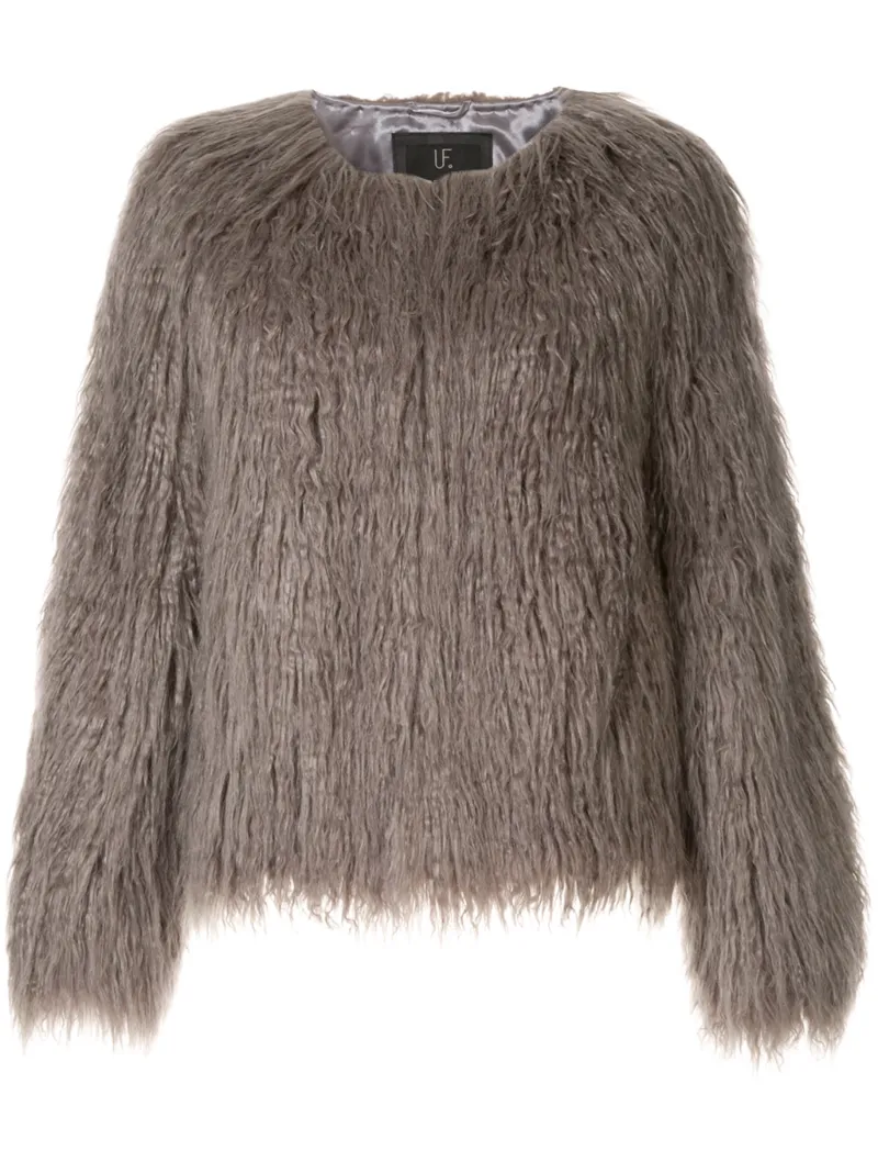 Unreal Fur короткая шуба Unreal Dream из искусственного меха