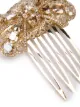 Dolce & Gabbana crystal-embellished hair comb