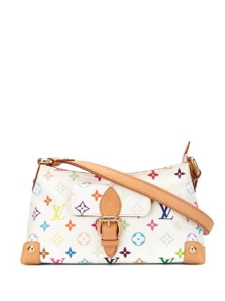 Louis Vuitton White Multicolor Monogram Eliza Shoulder Bag For