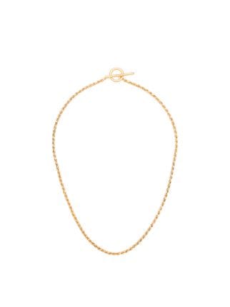 All Blues Rope Polished Gold Vermeil Necklace - Farfetch