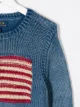Ralph Lauren Kids كنزة بنقش علم أمريكا