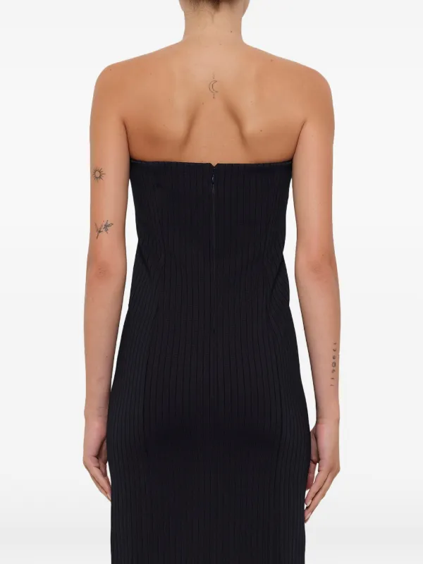 givenchy bodycon dress Givenchy Sleeveless Mock-Neck Midi Dress