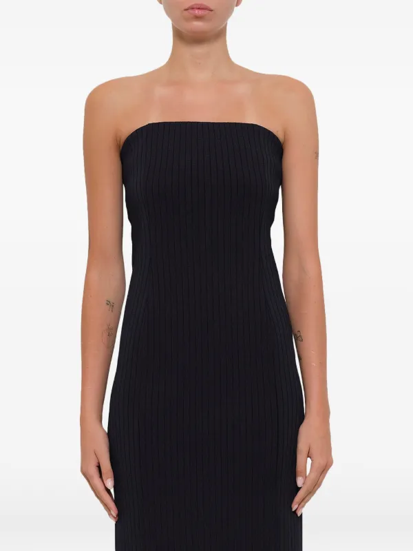 Givenchy Ribbed Tube Midi Dress | Blue | FARFETCH