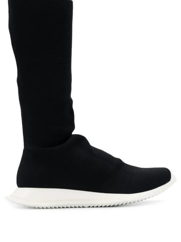 rick owens over the knee sneakers