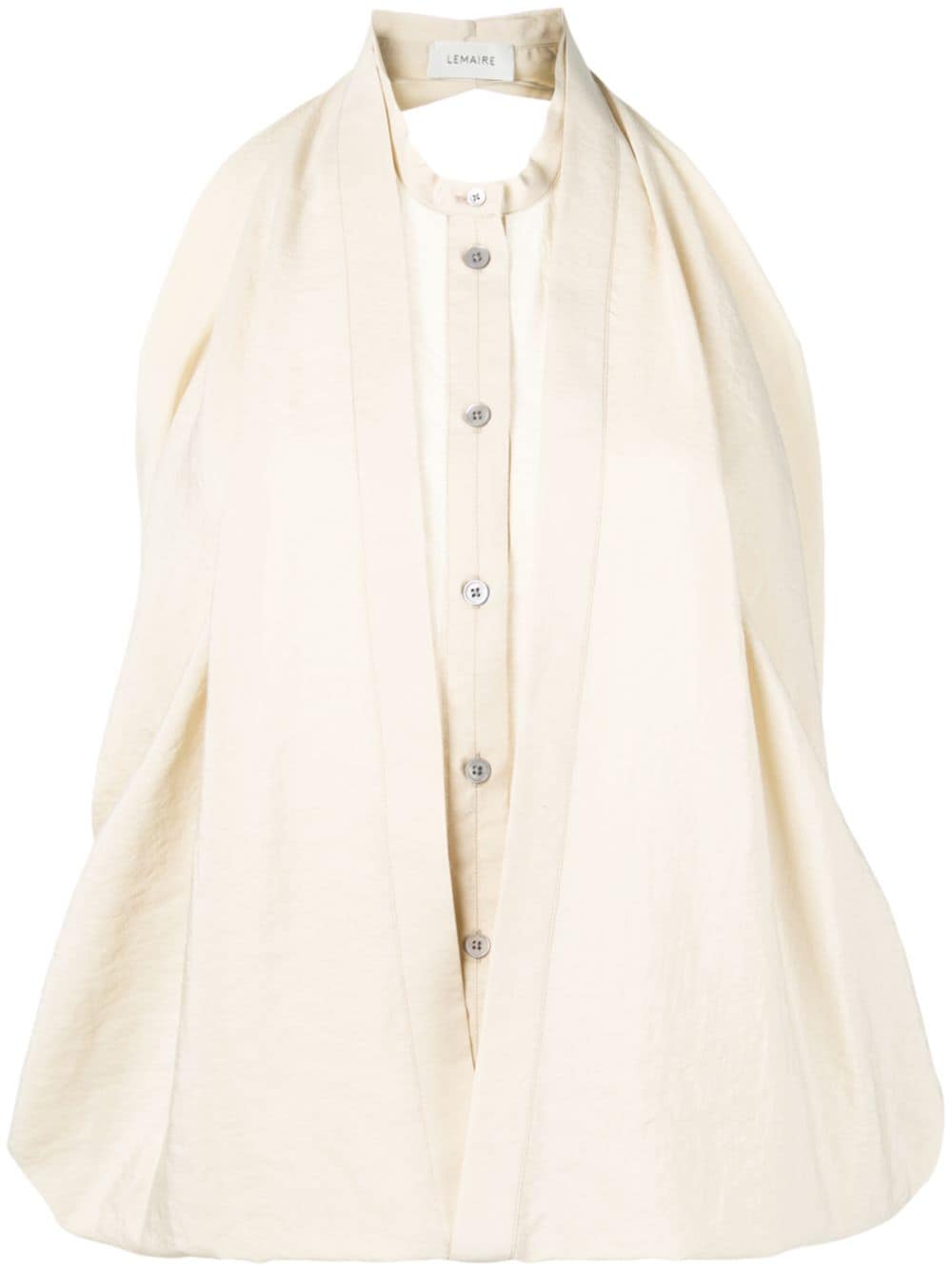 фото Lemaire многослойная блузка без рукавов