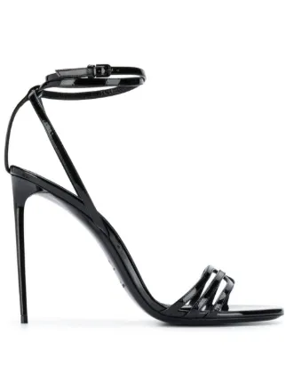 saint laurent strappy heels