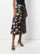 Self-Portrait floral wrap detail skirt