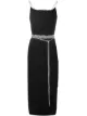 Image 1 of Yohji Yamamoto Pre-Owned deconstructed metal chain wrap tie dress
