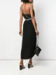 Image 2 of Yohji Yamamoto Pre-Owned deconstructed metal chain wrap tie dress