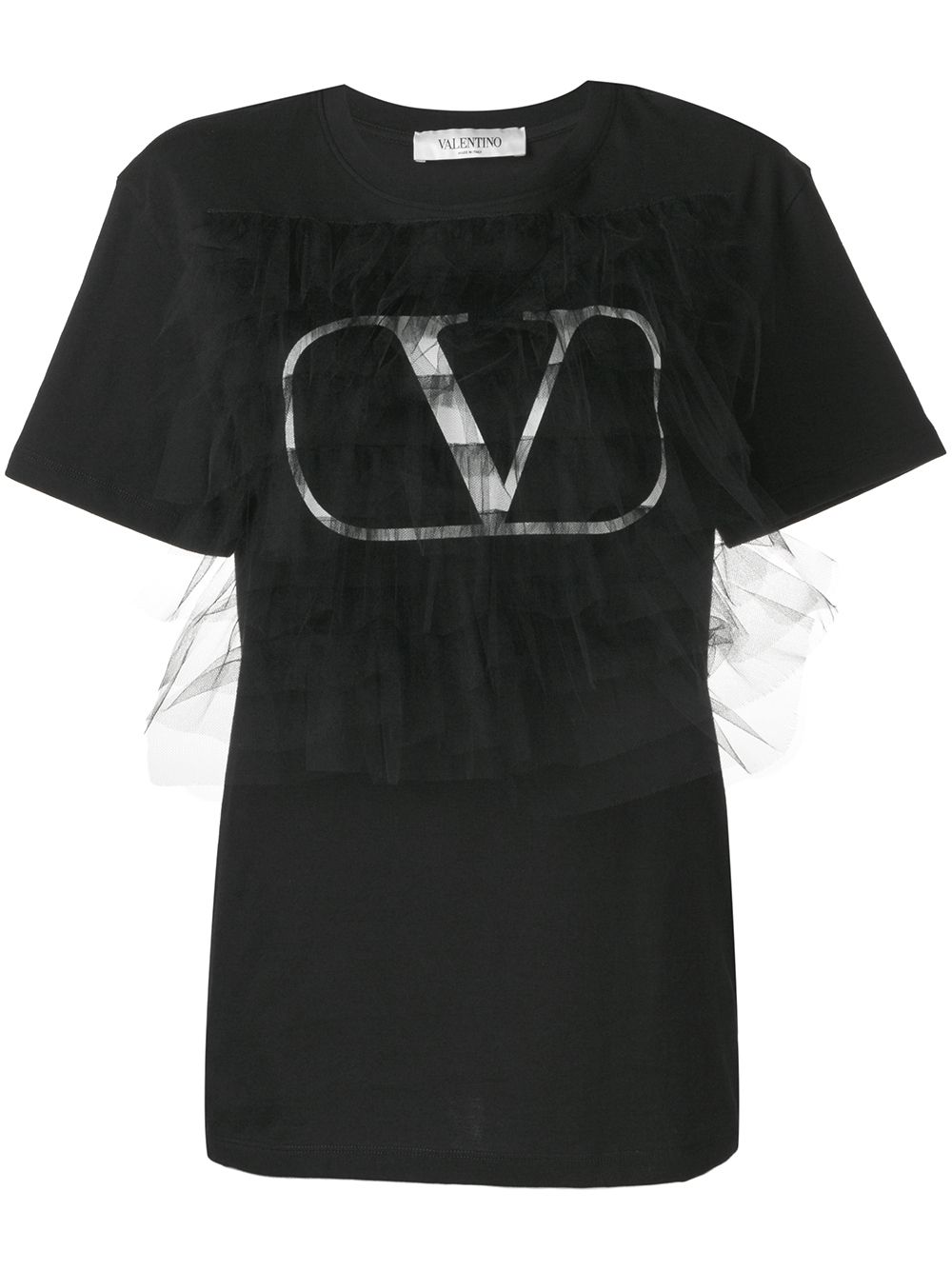 фото Valentino футболка с принтом go logo