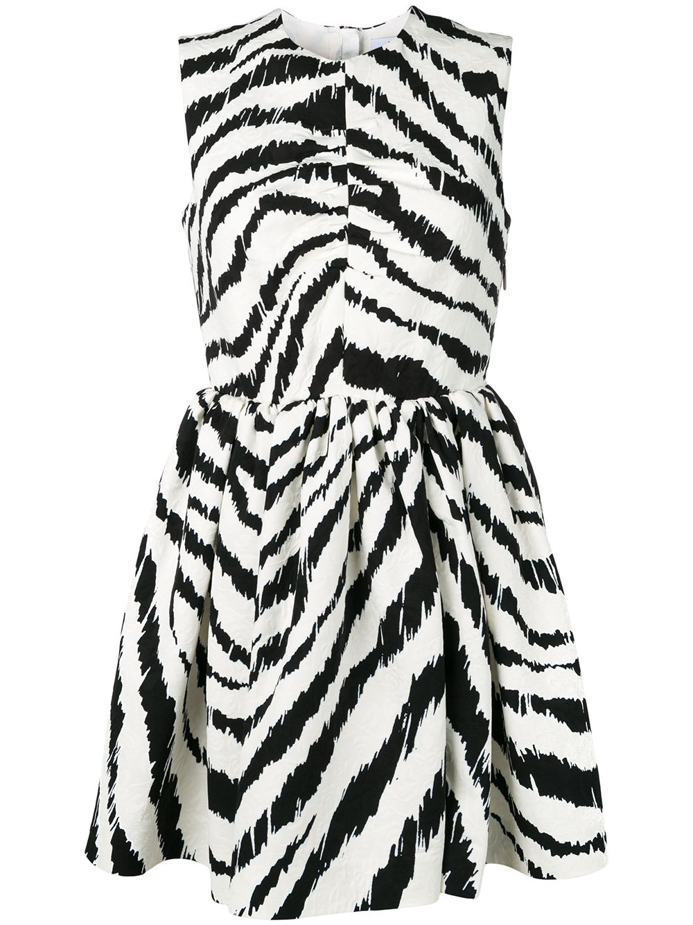 фото MSGM платье с изображением зебры