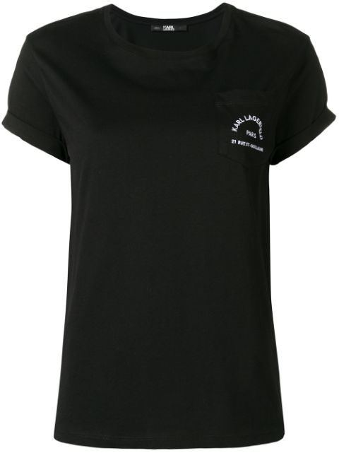 Karl Lagerfeld Chest Pocket T-Shirt | Farfetch.com